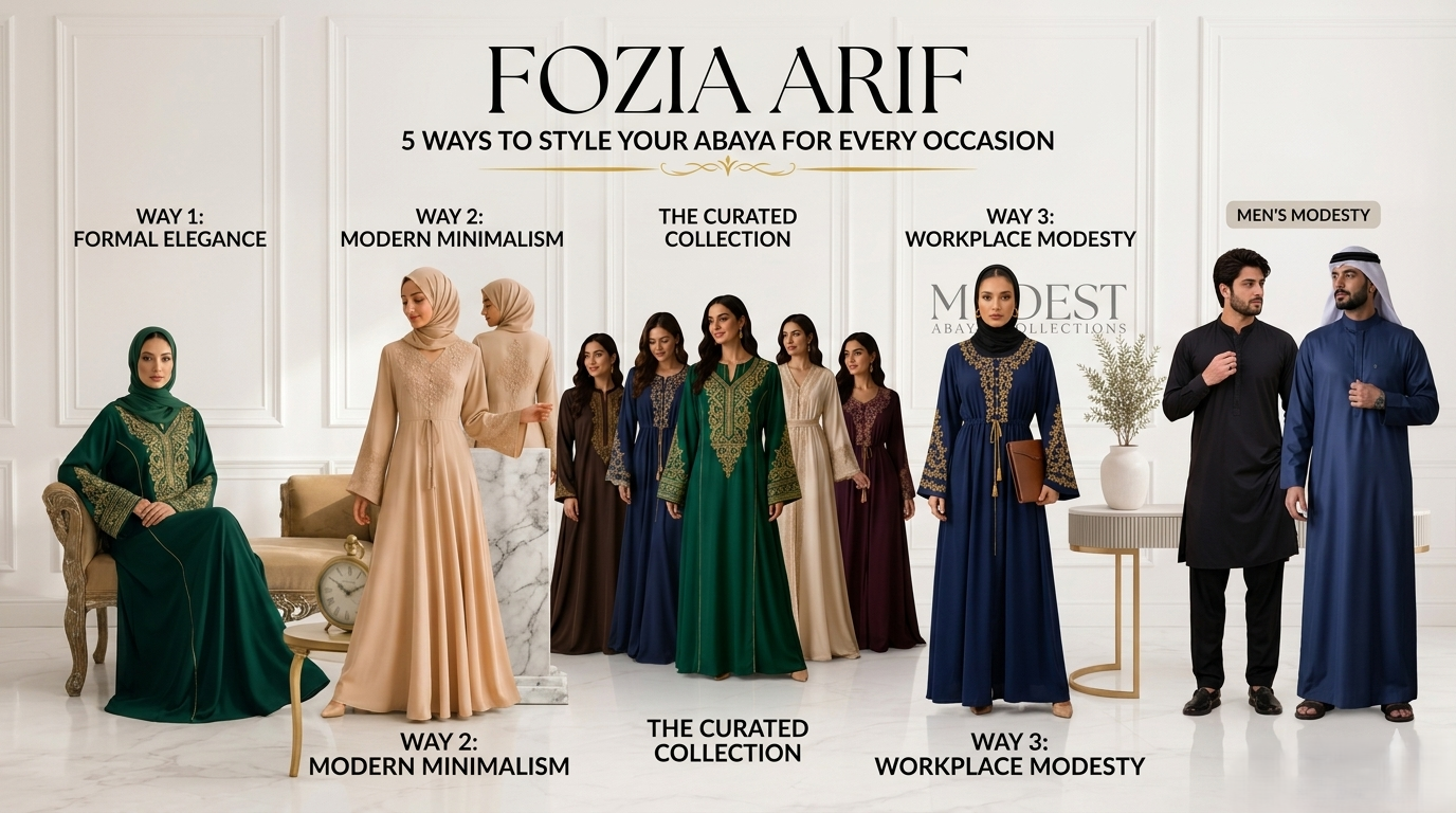 5 Ways to Style Your Abaya for Every Occasion